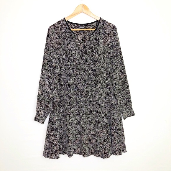 Club Monaco, silk printed mini dress - Picture 1 of 10